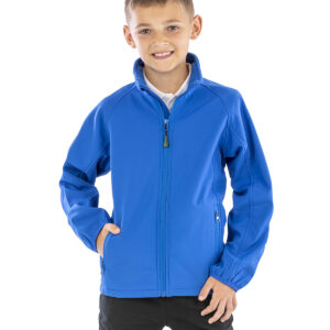 Recycled 2-layer printable junior softshell